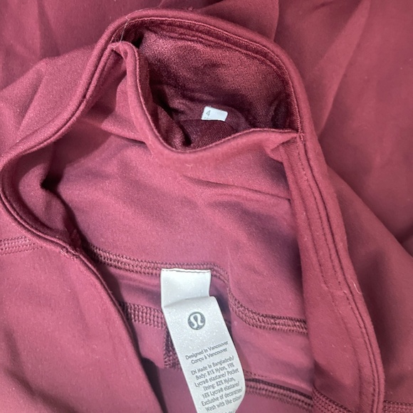 Lululemon Women SHR Groove Nulu Flared Pant Garnet Size 4 New With Tags - Picture 8 of 8